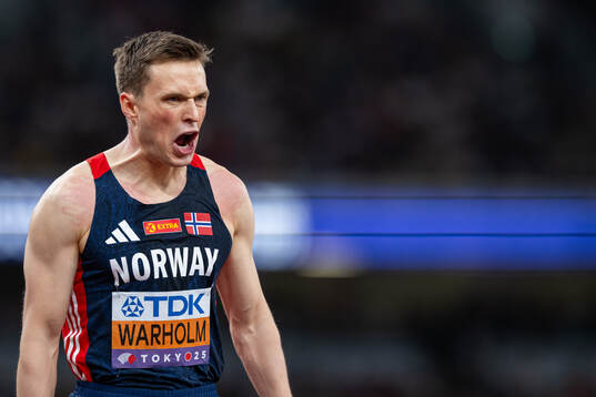 Karsten Warholm of Norway