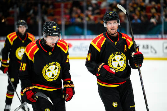 Brynäs Johannes Kinnvall och Nicklas Bäckström