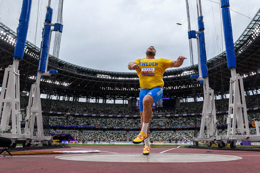 Daniel Ståhl of Sweden