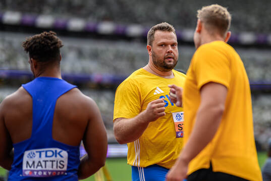 Daniel Ståhl of Sweden
