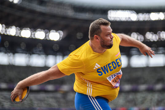 Daniel Ståhl of Sweden