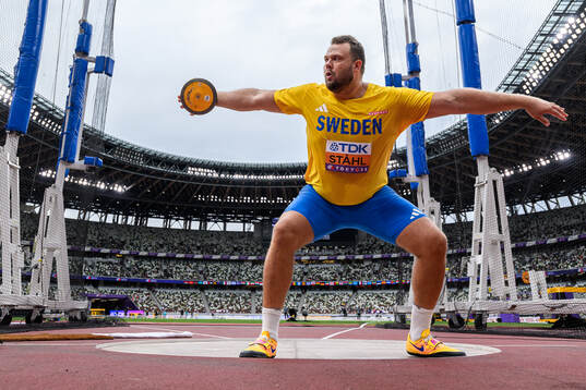 Daniel Ståhl of Sweden