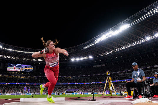 Sarah Mitton of Canada