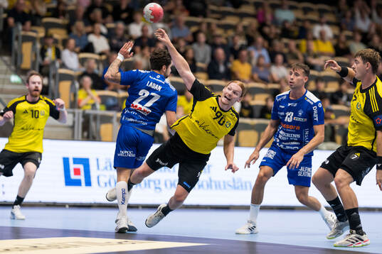 Hallbys Robert Ladan och Sävehofs Truls Grøtta