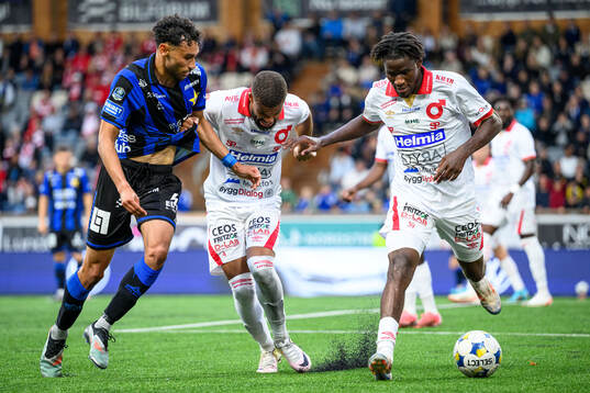 Sirius Joakim Persson mot Degerfors Leon Hien och Philippe