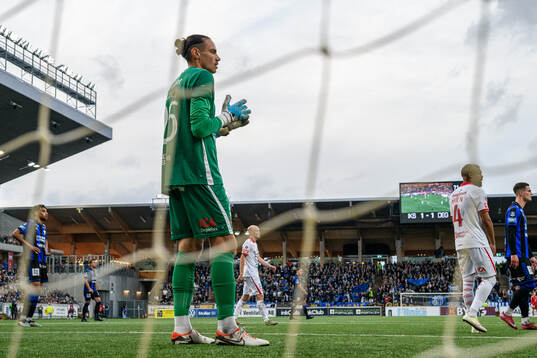 Degerfors målvakt Matvei Igonen