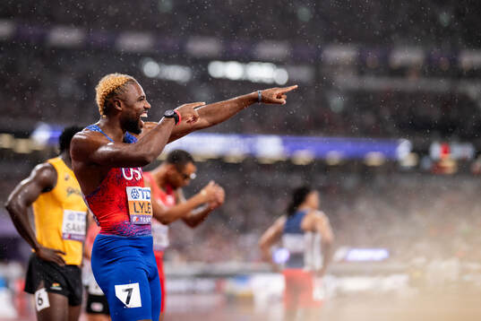 Noah Lyles of USA