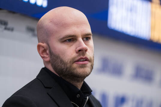 Brynäs tränare Filip Eriksson