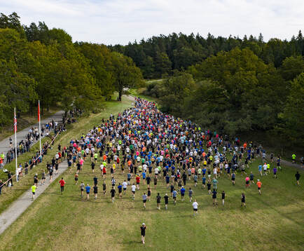 Startplatsen för 30 km