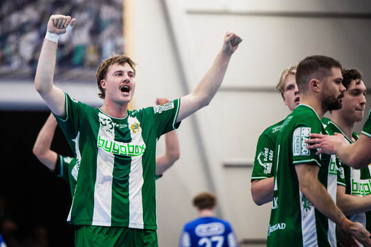 Hammarbys Johan Ericsson jublar