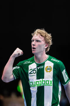 Hammarbys Gustav Davidsson jublar