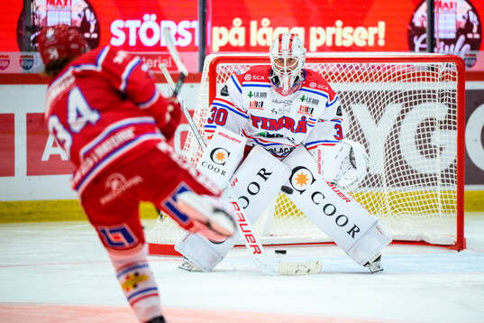 Timrås målvakt Jacob Johansson
