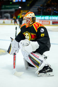 Brynäs målvakt Collin Delia