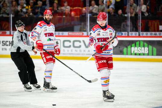 Timrås Per Svensson och Simon Forsmark deppar