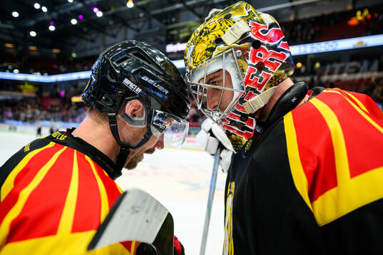 Brynäs målvakt Damian Clara