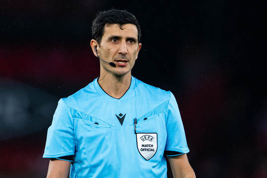 Referee Aliyar Aghayev