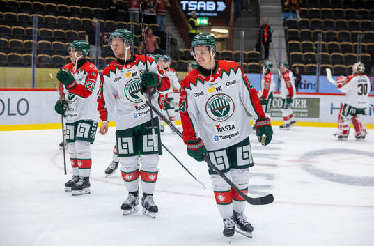 Frölundas Isac Heens, Christian Folin och Noah Dower