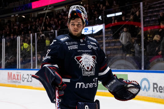 Linköpings målvakt Jesper Myrenberg