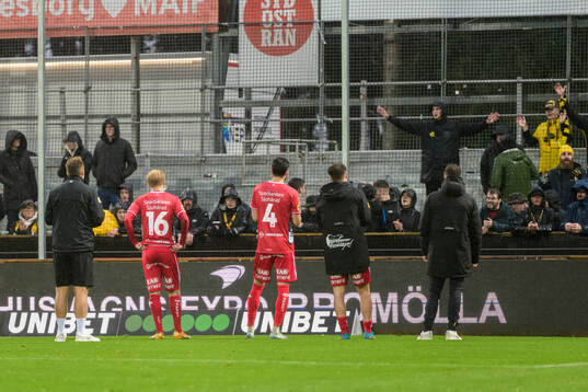 Elfsborgs spelare deppar