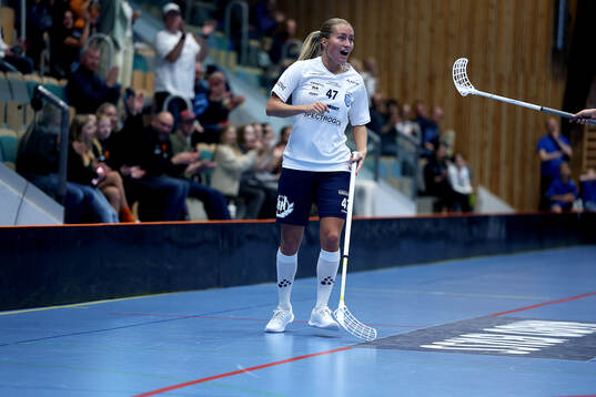 Täbys Hanna Nordstrand jublar