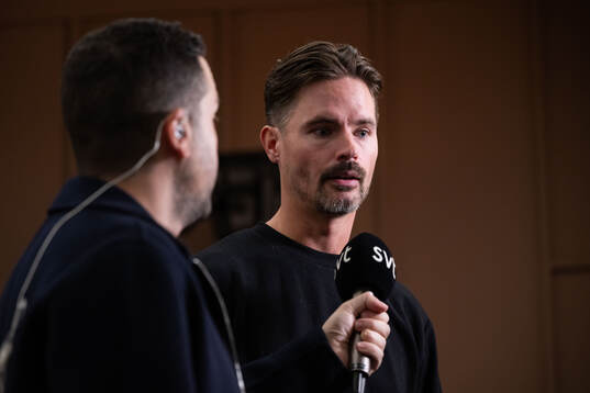 Mikael Lustig, expert from Swedish television