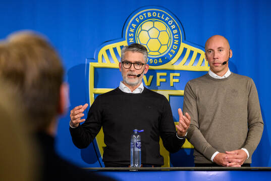 Niclas Carlnén, blivande Generalsekreterare, och Simon