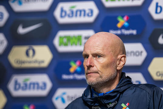 Ståle Solbakken, head coach of the Norwegian national
