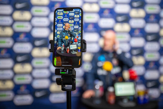 Ståle Solbakken, head coach of the Norwegian national