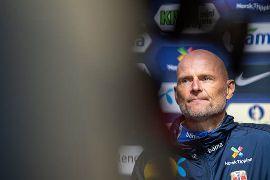 Ståle Solbakken, head coach of the Norwegian national