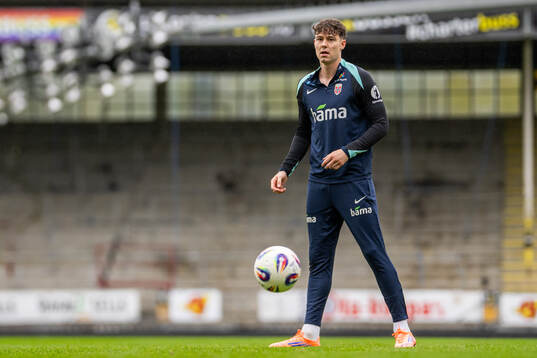 Jørgen Strand Larsen of the Norwegian national football