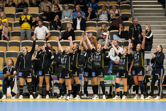 Sävehofs spelare jublar
