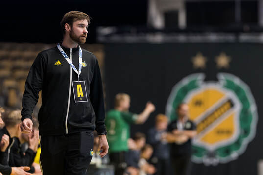 Sävehofs huvudtränare Linus Ekman