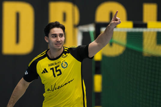 Sävehofs Sebastian Durlanu jublar