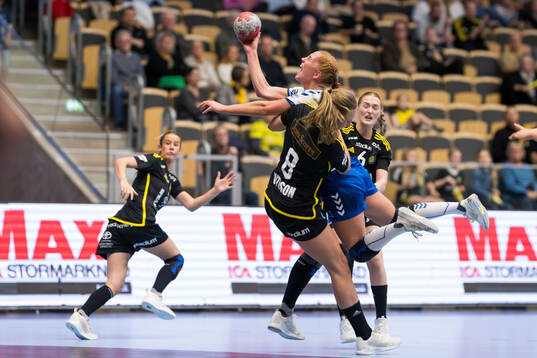 Sävehofs Hilma Knutsson och Aranäs Tilda Kjörling