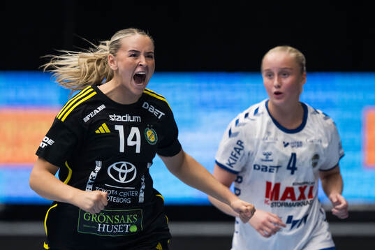 Sävehofs Madeleine Rehnberg jublar