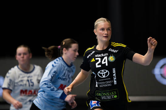 Sävehofs Matilda Forsberg jublar