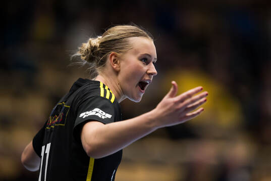 Sävehofs Stina Wiksfors jublar