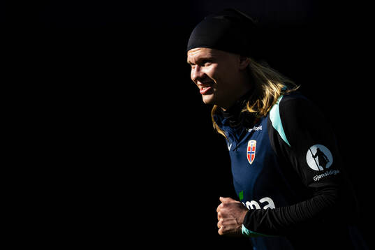 Erling Braut Haaland of the Norwegian national football team