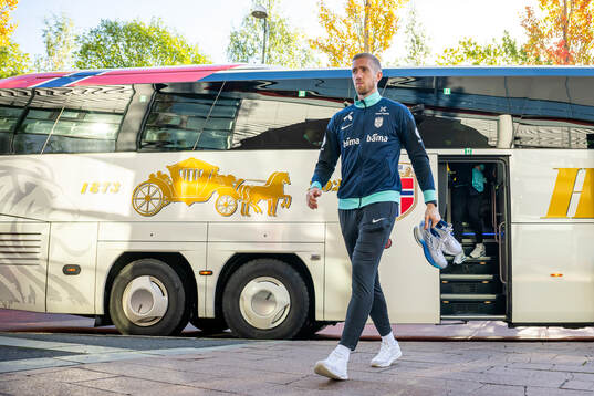 Goalkeeper Egil Selvik of the Norwegian national football