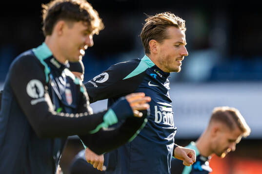 Sander Berge of the Norwegian national football team