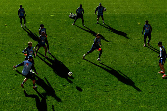 Players of the Swedish under-21 national football team