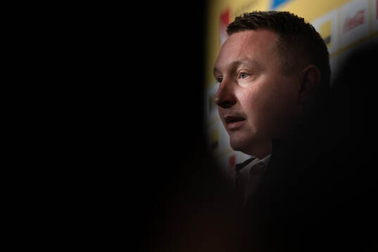 Kim Källström, Head of Football, is interviewed