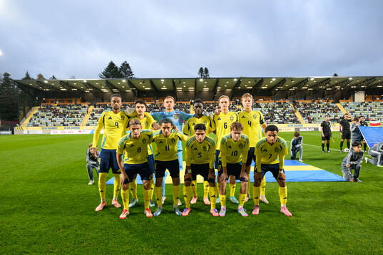 The starting eleven of Sweden