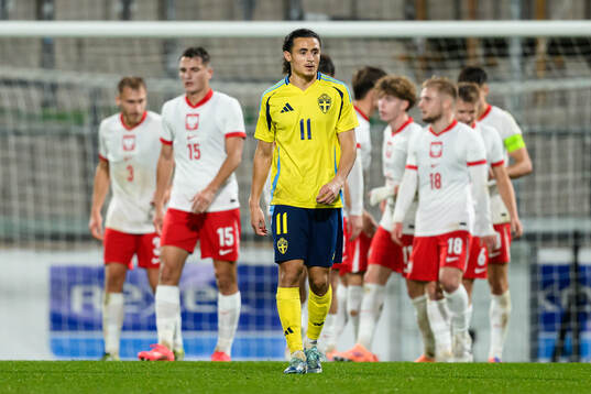 Bläddra bland fler bilder av Football, UEFA Under-21 Qualifier, Sweden - Poland