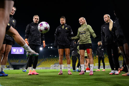Goalkeeper Jennifer Falk, Felicia Schröder, Matilda
