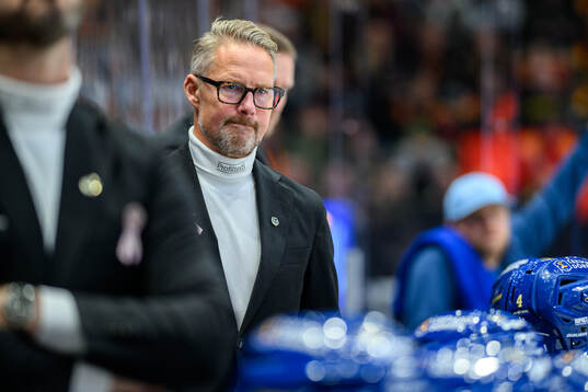 Leksands tränare Johan Hedberg