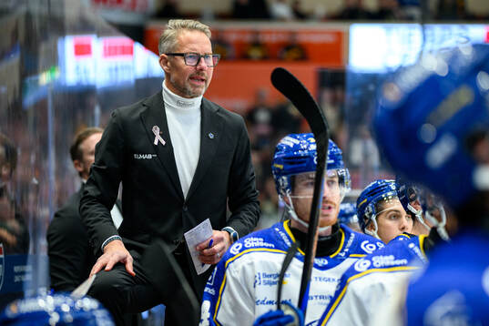 Leksands tränare Johan Hedberg
