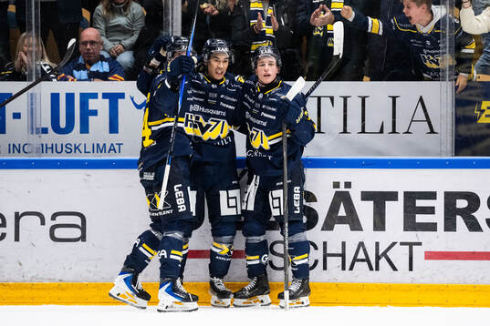 HV71s Jonathan Ang jublar