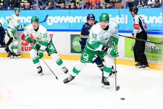 Rögles Fredrik Olofsson och Lubos Horky