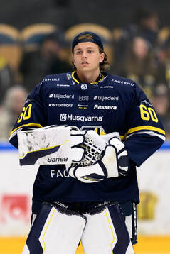 HV71s målvakt Lukas Höglind